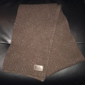 Coach scarf brown sparkle
